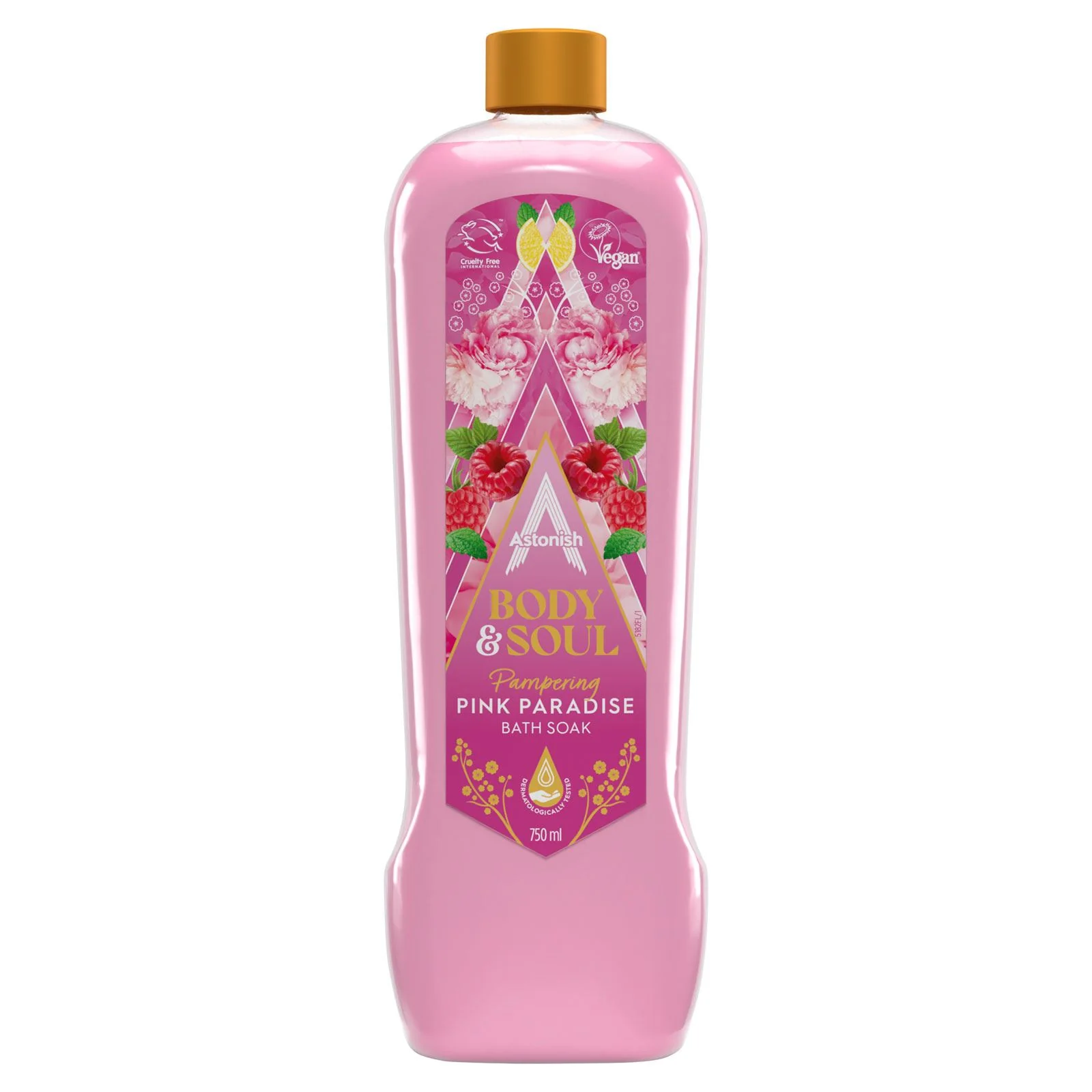 Astonish  Bath Soak Pampering Pink Paradise 750ml