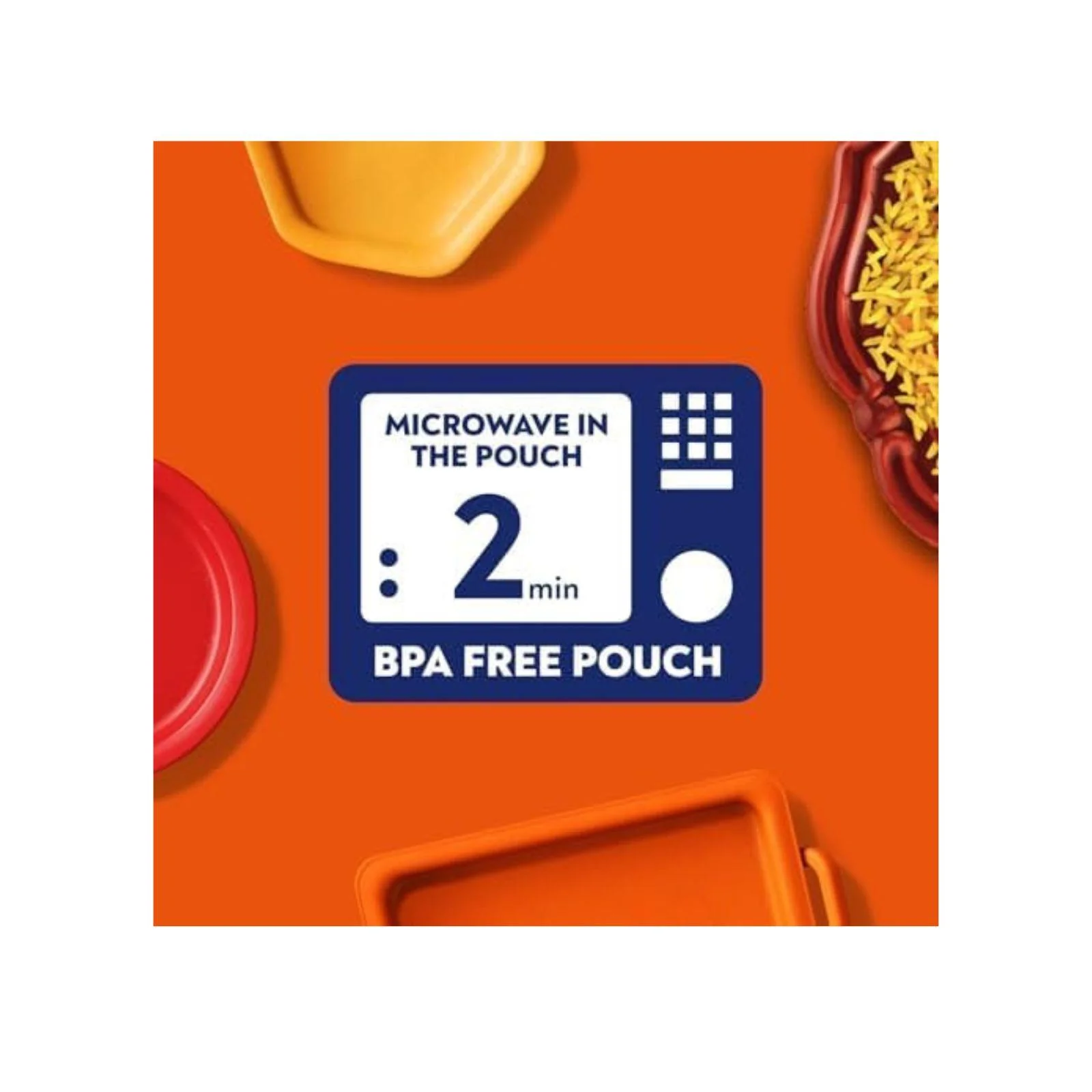 Ben's Original Onion Bhaji Microwave Rice 220g (Box of 6) - Image 4