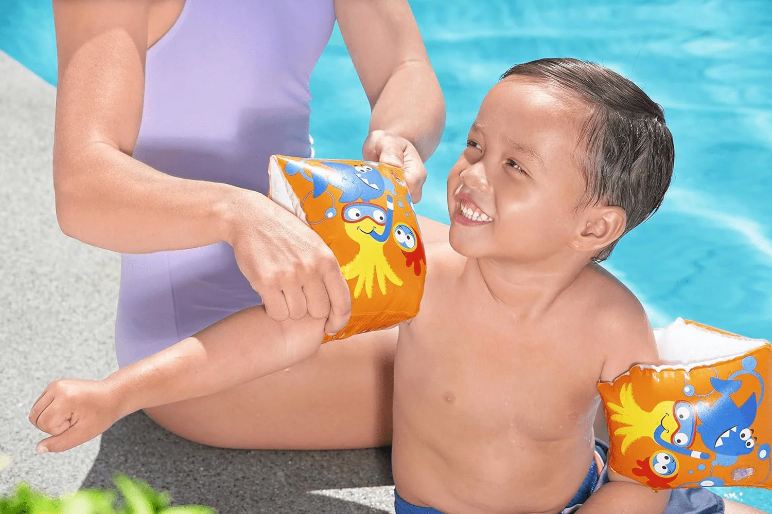 Bestway Armbands Friendly Fish Design (3-6 Yrs) - Image 3