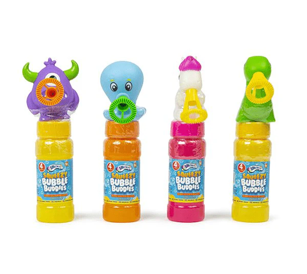 Bubbletastic Squeezy Bubble Buddies Assorted (8 Pack) - Image 2