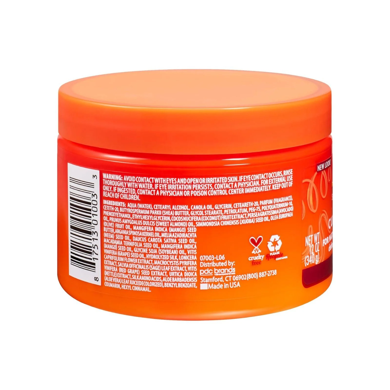 Cantu Shea Butter for Natural Hair Coconut Curling Cream 340g - Image 2