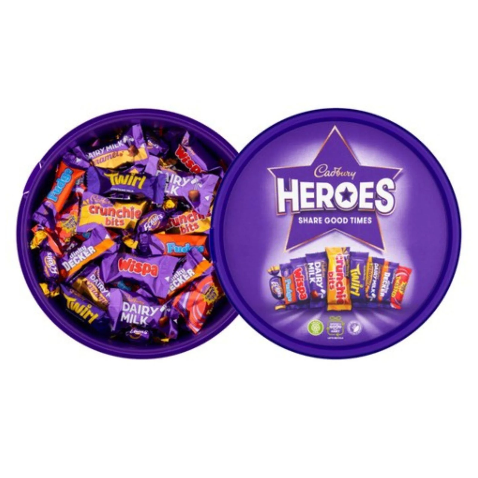 Cadbury Heroes Chocolate Tub 550g