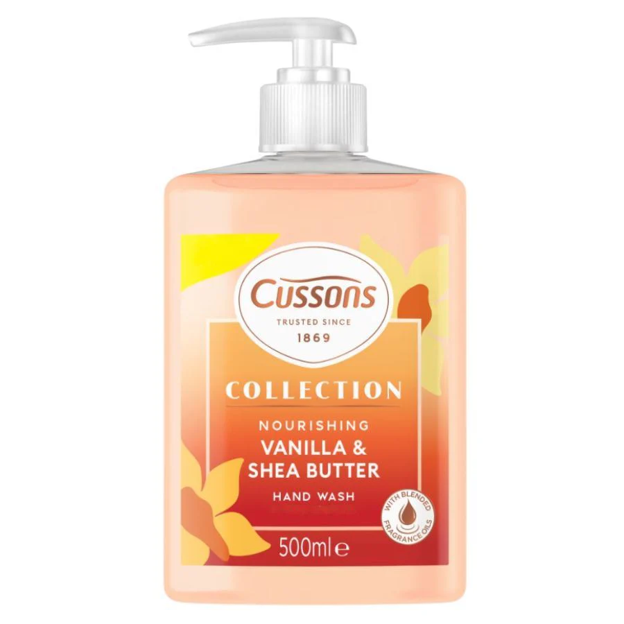 Cussons Collection Nourishing Vanilla & Shea Butter Hand Wash (500ml)