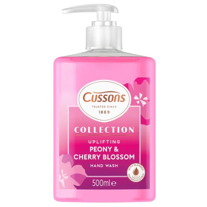 Cussons Collection Peony & Cherry Blossom Hand Wash (500ml)