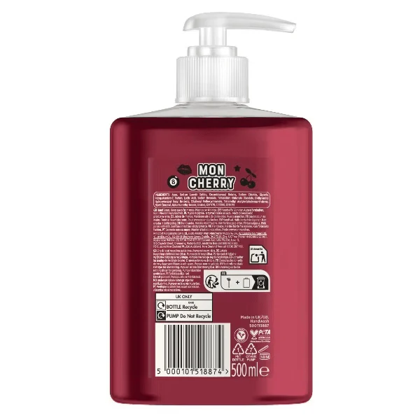 Cussons Creations Mon Cherry Hand Wash (500ml) - Image 2