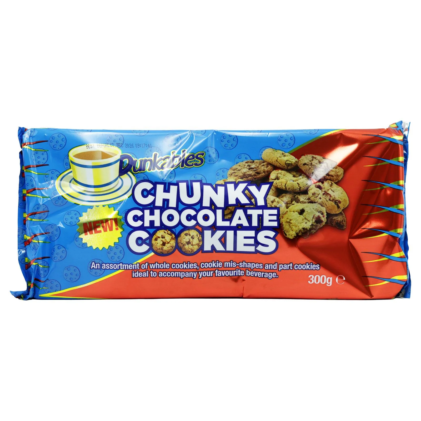 Dunkables Chunky Chocolate Cookies (16 x 300g) - Image 2