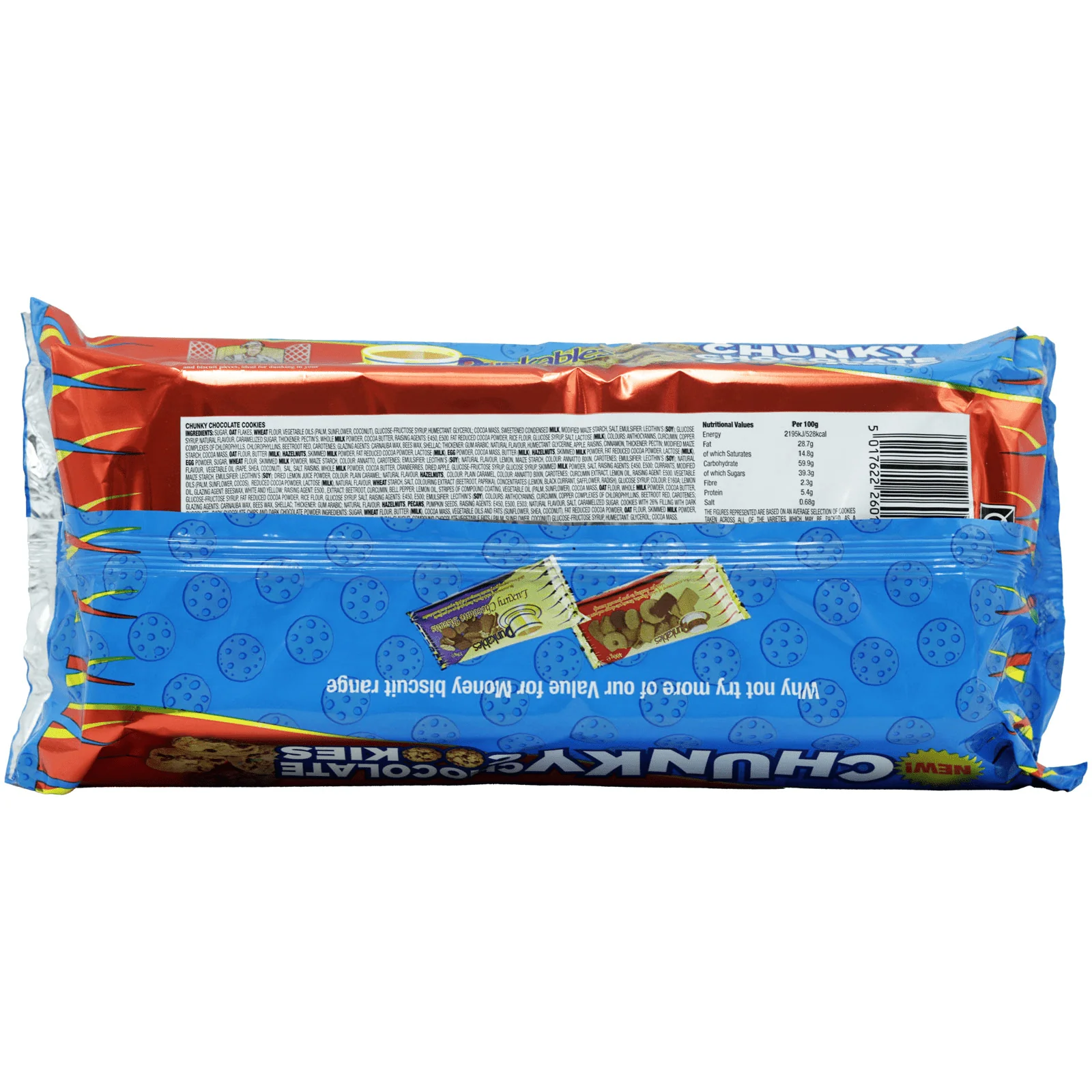 Dunkables Chunky Chocolate Cookies (16 x 300g) - Image 3