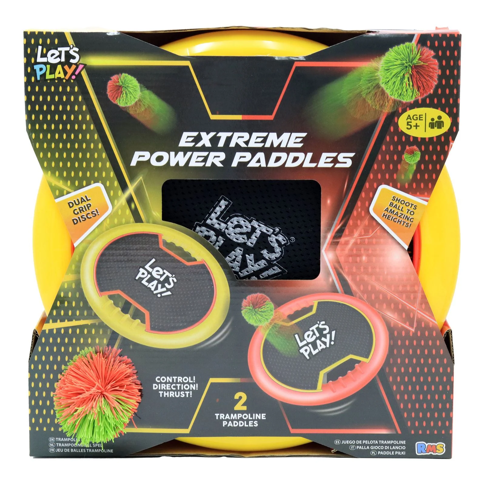Extreme Power Paddle, Dual Grip Discs 5+