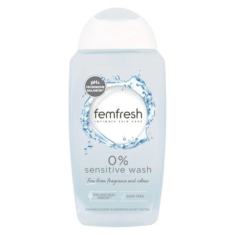 Femfresh 0% Sensitive Intimate Wash (250ml)
