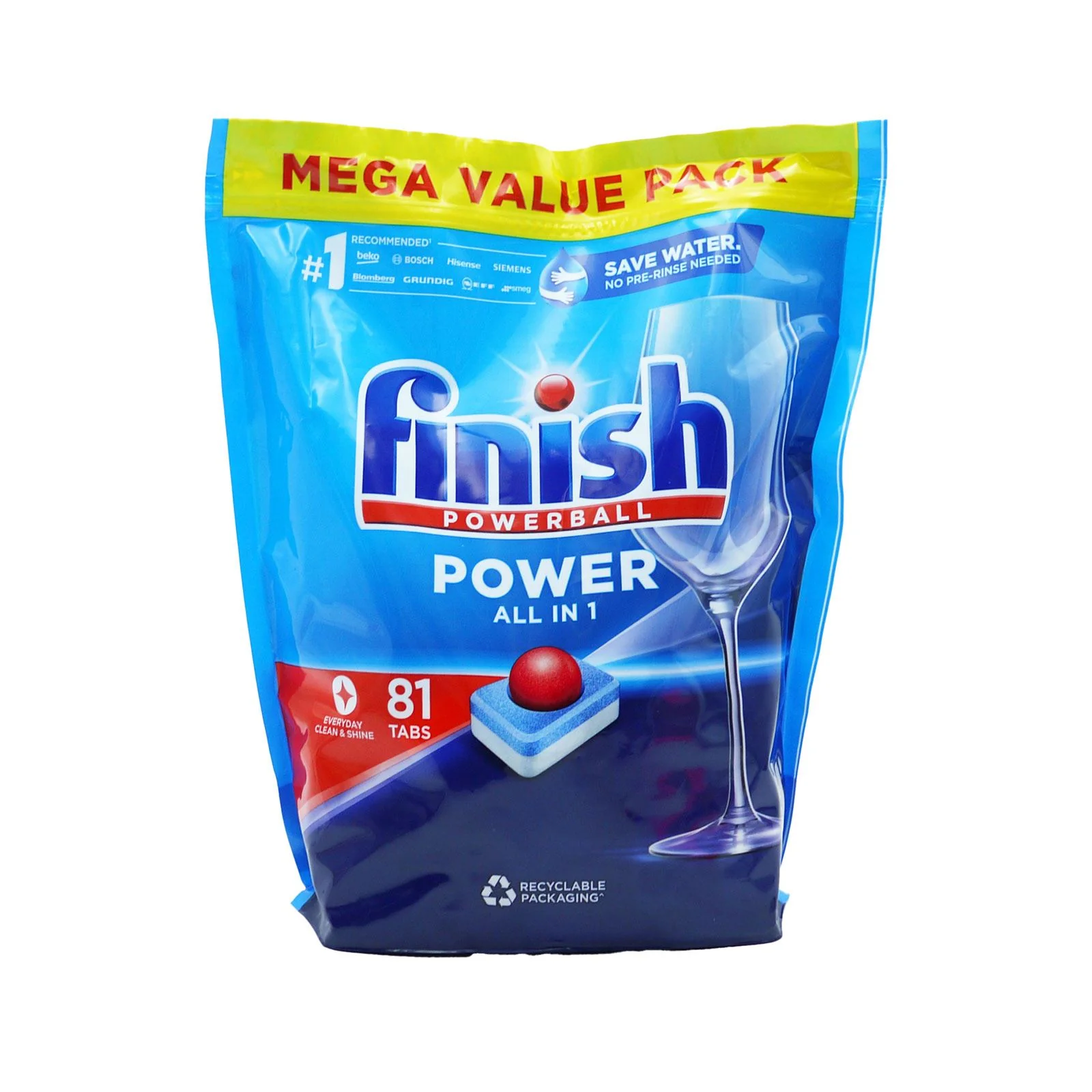 Finish Power All In One Tablets Regular 81 Tablets