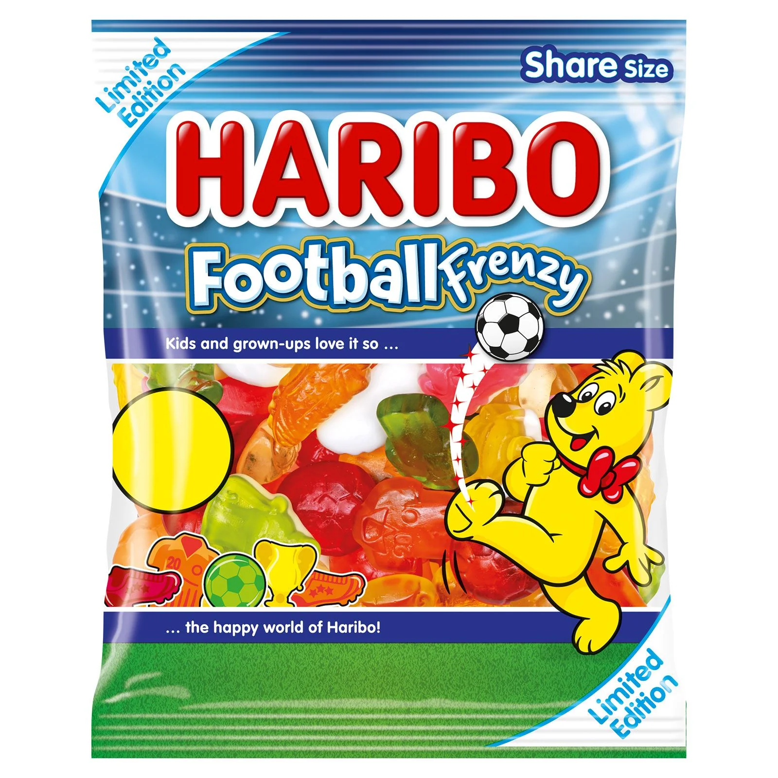 Haribo Football Frenzy Sweets Sharing Bag (12 x 140g) - Image 2