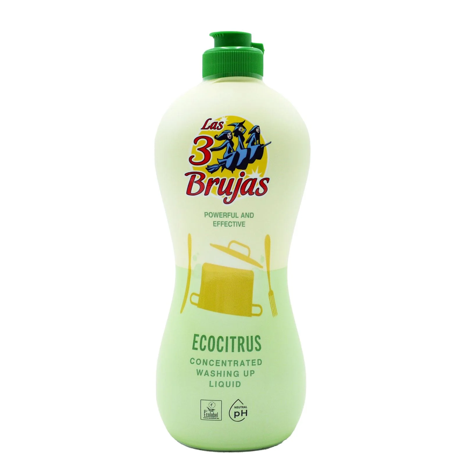 Las 3 Brujas 3 Witches Concentrated Washing-Up Liquid Ecocitrus 500ml