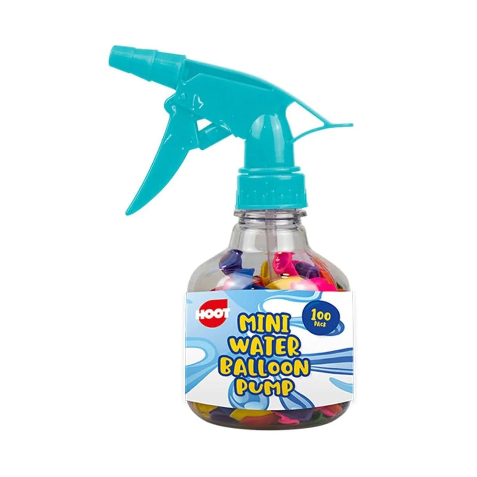 Mini Water Balloon Pump with Balloons 100 Pack