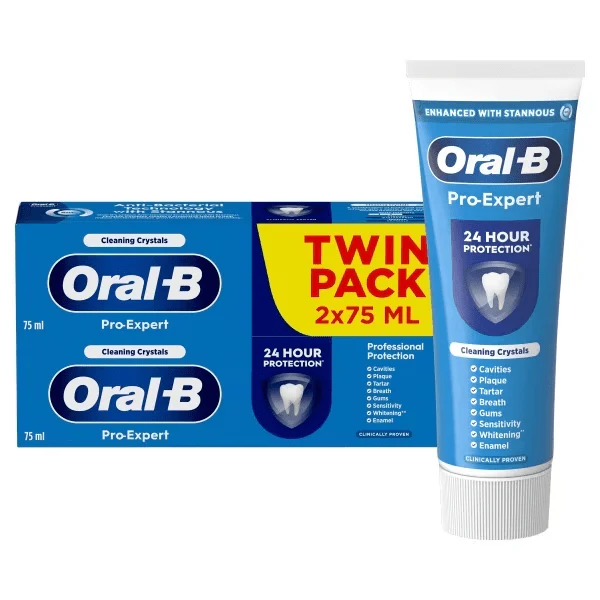 Oral-B Pro Expert Professional Protection Toothpaste Twin Pack (2 x 75ml) - Image 2