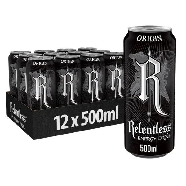 Relentless Origin Energy Drink (12 x 500ml)