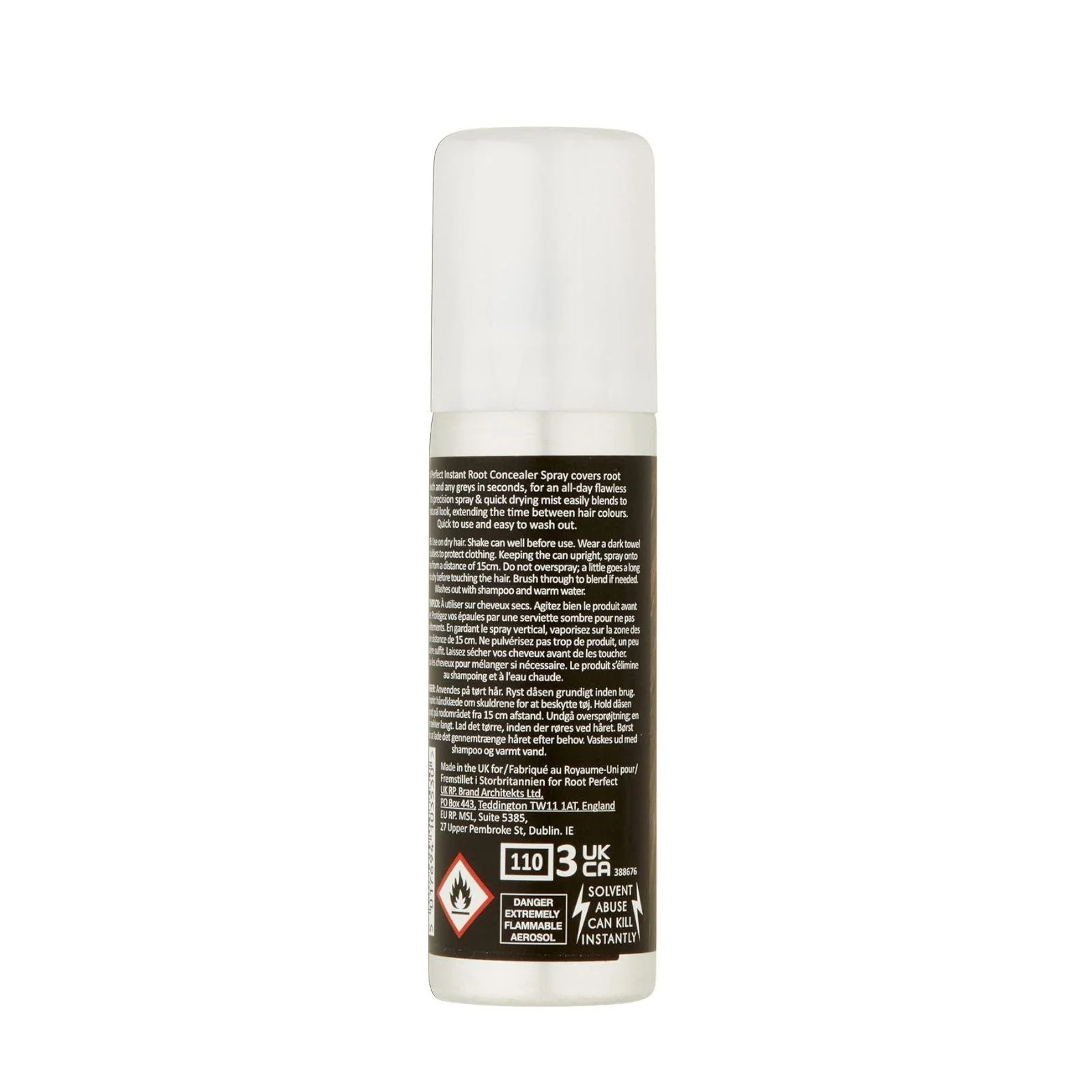 ROOT PERFECT Hair Concealer Spray, Medium Brown, 75ml - Image 2