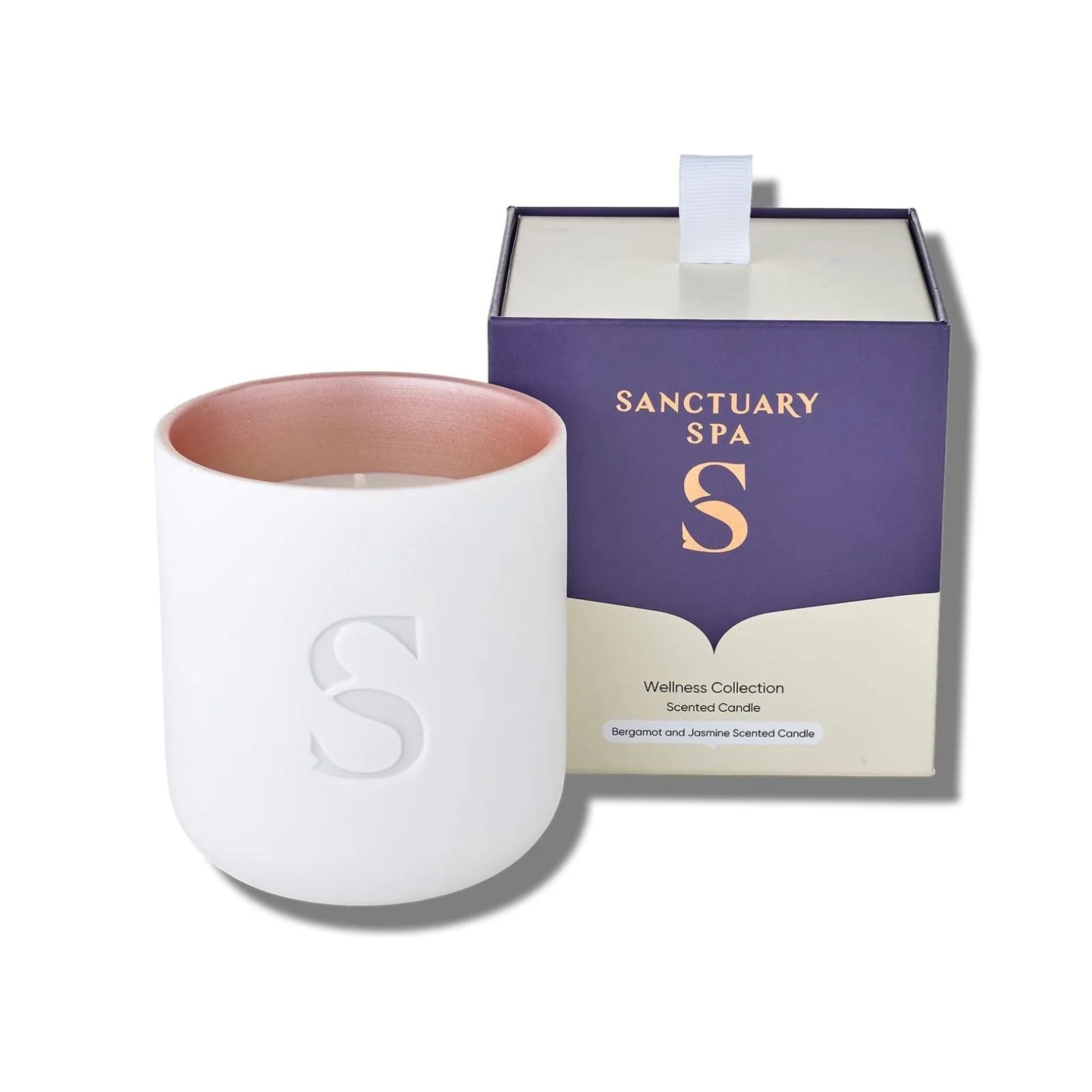 Sanctuary Spa Wellness Scented Ceramic Candle - Image 2