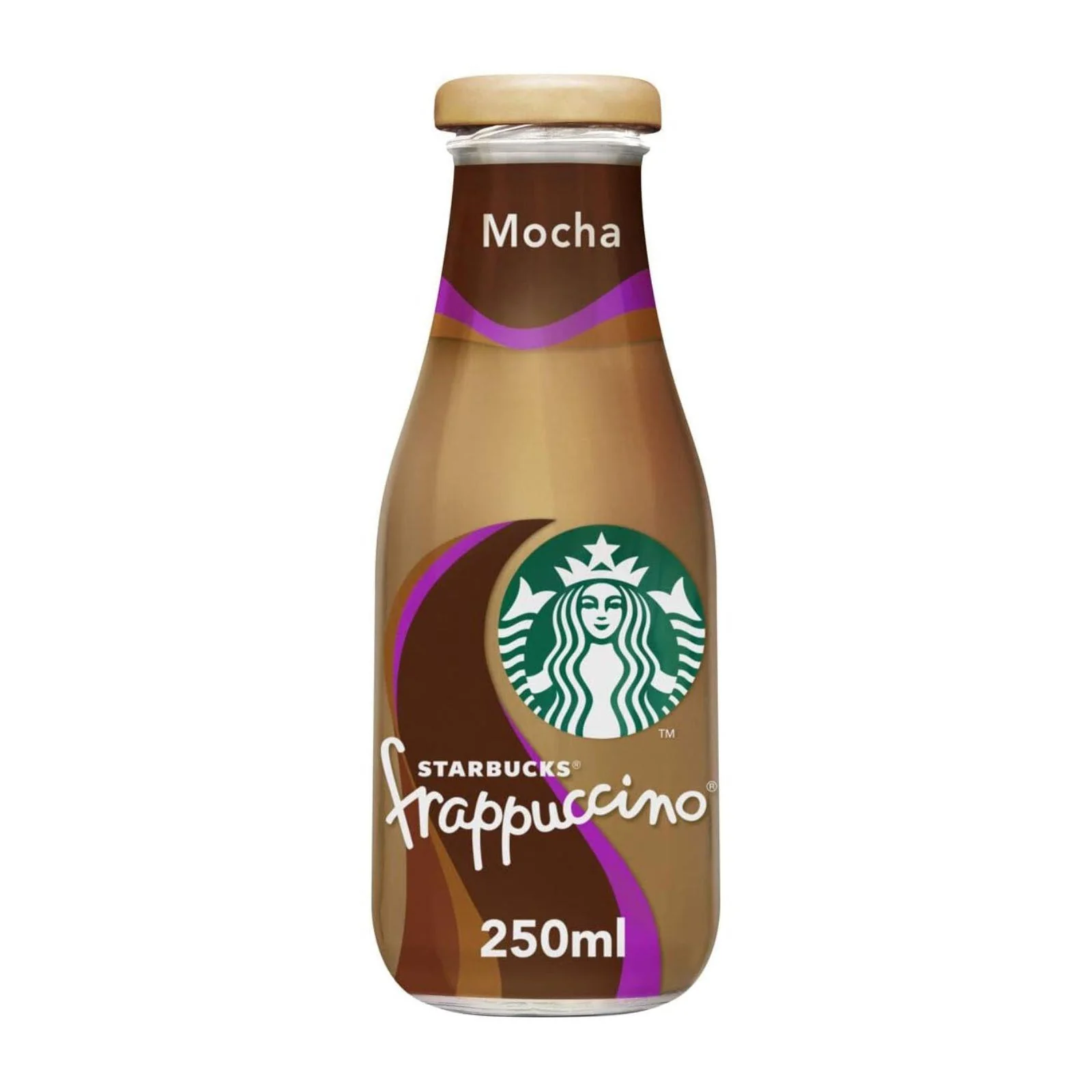 STARBUCKS Frappuccino Mocha Chocolate Flavour Low fat Coffee Drink Bottle 250ml (Box of 8) - Image 3