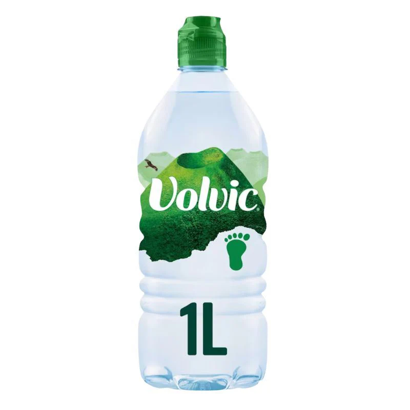 Volvic Natural Bottled Mineral Still Water (12 x 1L) - Image 2