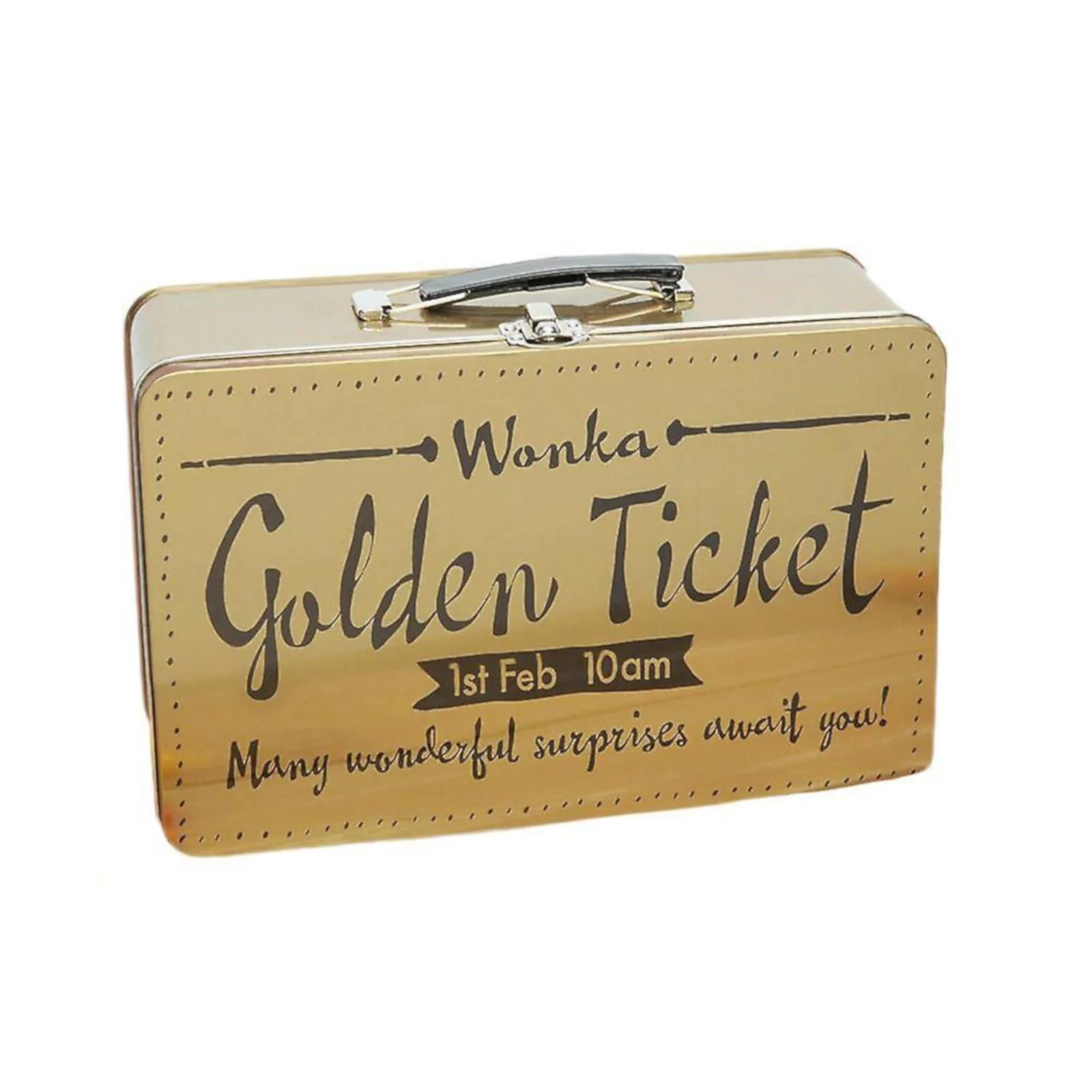 Roald Dahl Wonka's Golden Ticket Lunch Box