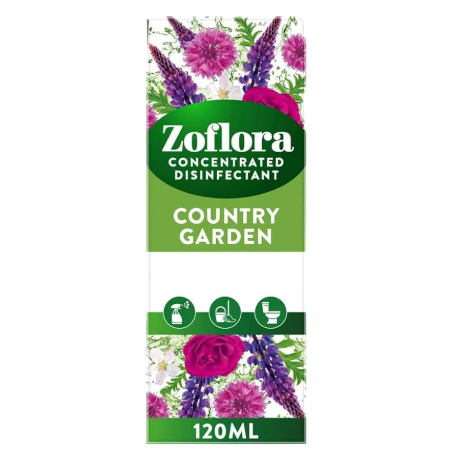 Zoflora Country Garden All Purpose Concentrated Disinfectant Liquid (120ml)